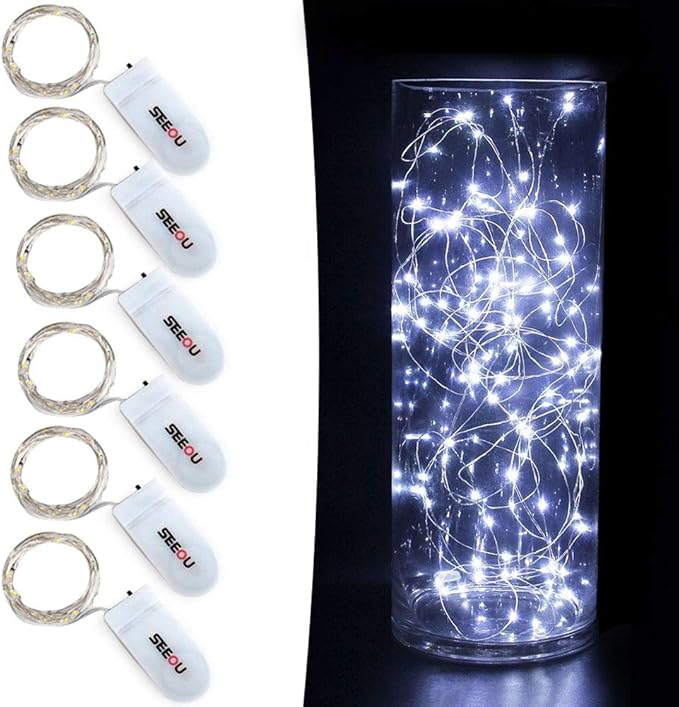 Christmas Twinkle Lights, 3ft Waterproof for Patio