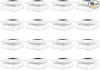 16-Pack Solar Post Cap Lights, 3-Mode White Waterproof