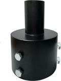 Post Light Pier Mount Adapter, 5" Heavy-Duty