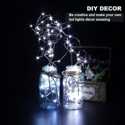 Christmas Twinkle Lights, 3ft Waterproof for Patio