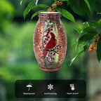 Cardinal Solar Lanterns, Waterproof LED Outdoor Lights