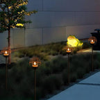 Solar Walkway Path Lights 4-Pack, Waterproof