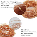 Christmas String Lights, 99ft 300 LED Waterproof Twinkle Lights