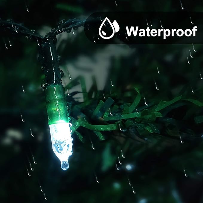 Christmas Yard String Lights, Waterproof