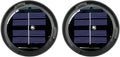 Globe Solar Lantern Set 2-Pack, Rustic Outdoor Lighting