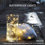 3ft Warm White Outdoor Edison String Lights, Weatherproof