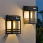 Solar Dock Lights 2-Pack, Waterproof LED