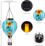 Charming Dragonfly Solar Lanterns for Porch, Waterproof LED