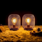 Hanging Solar Lantern Set, Classic Backyard Lighting
