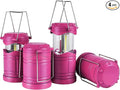 Solar Hanging Lanterns 4-Pack, Yard Hanging LED Decor