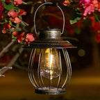 Elegant Backyard Solar Lanterns for Backyard, Waterproof LED