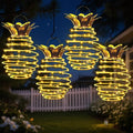 Solar Yard Path Lights 4-Pack, Waterproof