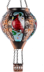 Cardinal Solar Lantern Set, Classic Garden Lighting