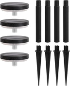 4-Pack Solar Pathway Lights, IP65 Waterproof LED Garden Lights
