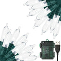 33ft Christmas LED String Lights, Waterproof Timer Lights