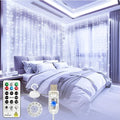 8ft White String Lights for Backyard, Waterproof LED