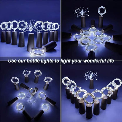Christmas Porch String Lights 24-Pack, 20 LED Waterproof
