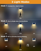 12-Pack Warm White Solar Patio Lights, Outdoor LED