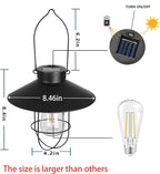 Solar Courtyard Lanterns, Outdoor Hanging LED Decor