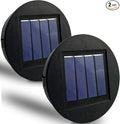 Solar Driveway Path Lights 2-Pack, Waterproof