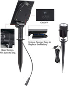 Solar Wall Spotlights, Waterproof