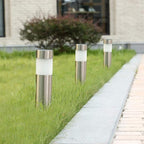 Solar Walkway Path Lights 6-Pack, Waterproof