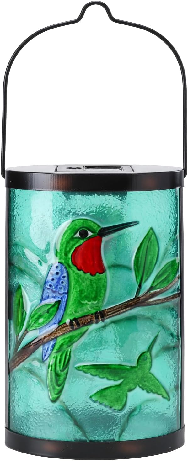 Solar Bird Lanterns, Yard Hanging LED Decor