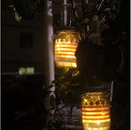 8-Pack 30 LED Mason Jar Fairy Lights, Solar Wedding