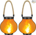 Courtyard Solar Lantern Set, Elegant Patio Lighting