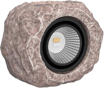 Timeflies Solar Rock Lights Outdoor, 2 Pack Super Bright Solar Spot Lights Outdoor IP65 Waterproof Solar Yard Lights, Auto On/Off Garden Decor for Outside Paths, Sidewalks, Yards, Landscapes, Patios