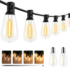 Rechargeable Camping String Lights, 240ft -Mode