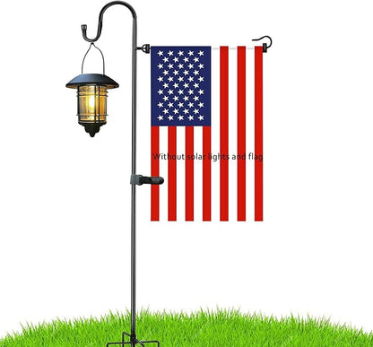 Solar Flagpole Lamp, Auto On/Off