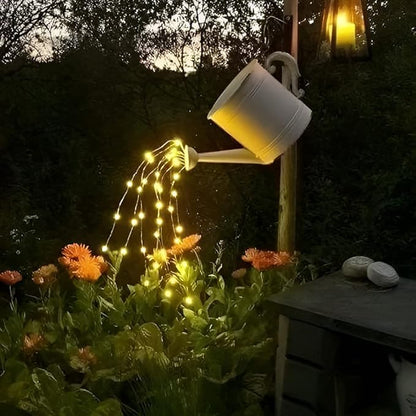 2-Pack Outdoor String Lights, Warm White Waterproof LED