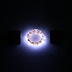 2-Pack Cool White Patio String Lights, Weatherproof LED