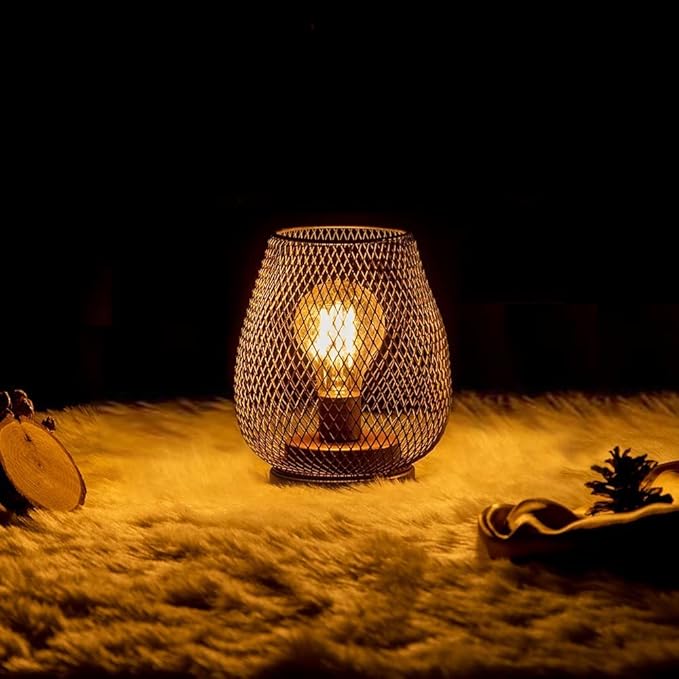Backyard Solar Lantern Set, Charming Patio Lighting
