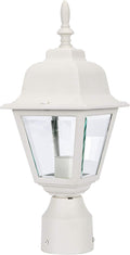 Pole Lantern for Outdoor Posts, White Waterproof