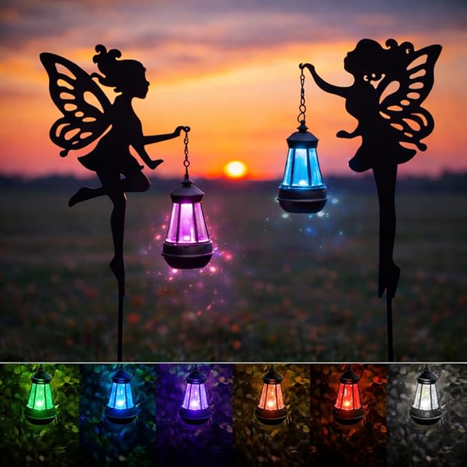 Solar Garden Garden Statue Light, Outdoor Decor