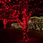 50 LED Christmas Twinkle Lights, 16ft Waterproof for Yard