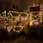 10ft LED Patio String Lights, Waterproof Outdoor