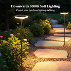 Solar Driveway Path Lights 4-Pack, IP65 Waterproof