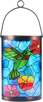 Hummingbird Solar Hanging Lanterns, Charming Garden Decor