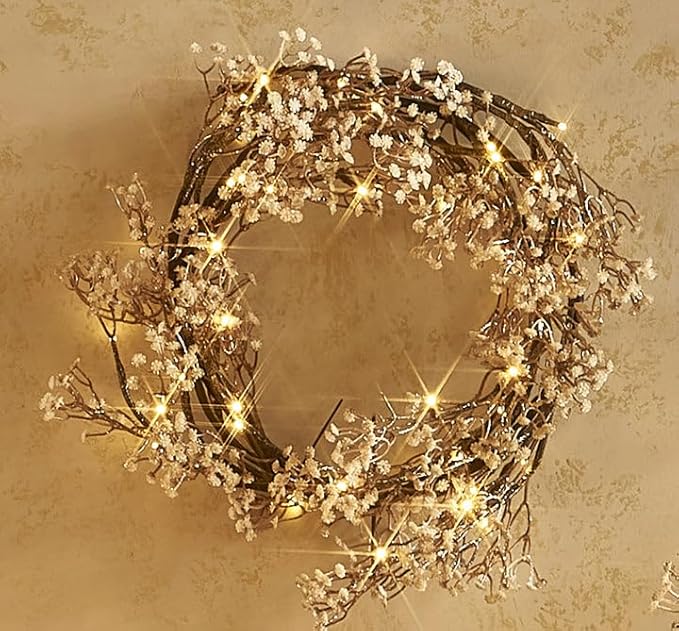 Christmas Twinkle Lights, 6ft Waterproof for Patio