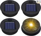 4-Pack Elegant Hanging Solar Lanterns for Garden, Waterproof LED