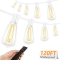 120ft Christmas LED String Lights, Waterproof Timer Lights