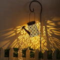Hanging Solar Patio Lanterns, Metal Waterproof LED