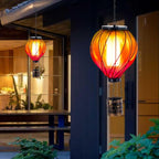 Hanging Solar Lanterns, Waterproof LED Backyard Lights