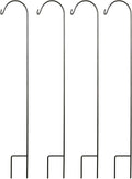 Heavy-Duty Shepherd's Hooks, 33" Garden