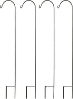 Heavy-Duty Shepherd's Hooks, 33" Garden