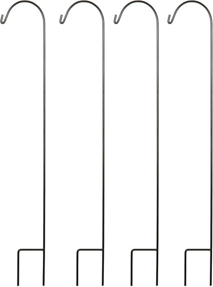 Heavy-Duty Shepherd's Hooks, 33" Garden