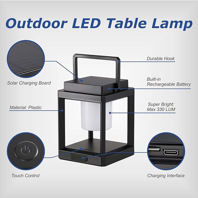 Garden Solar Hanging Lanterns, Charming Garden Decor